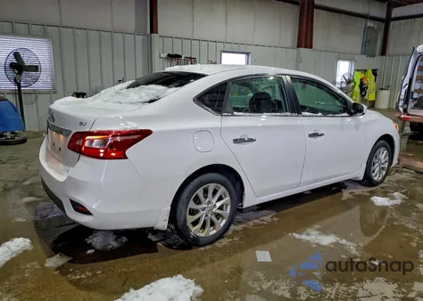 2019 Nissan Sentra S z USA, uszkodzony, nr VIN 3N1AB7AP0KY367687